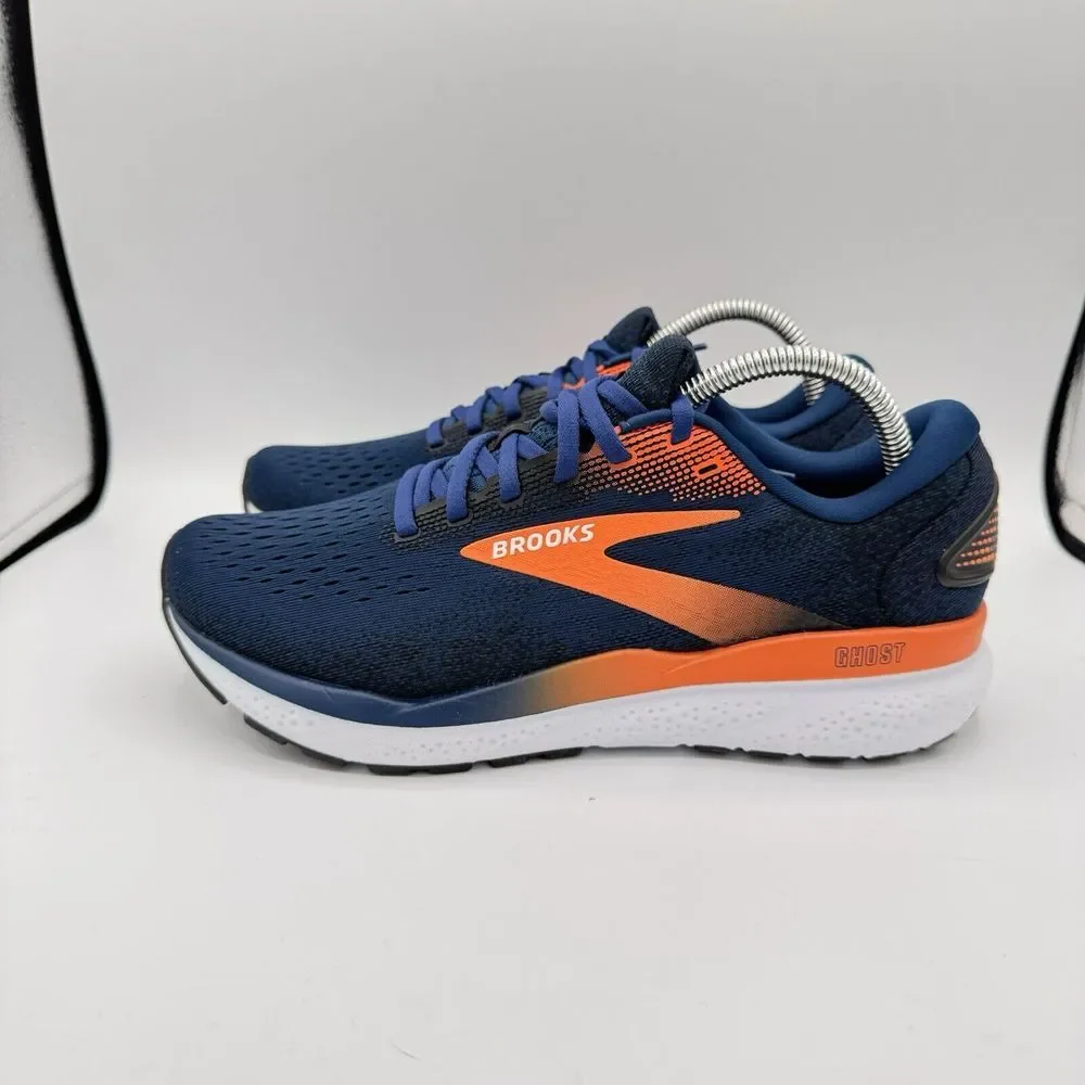 Brooks Mens Ghost 16 1104181D474 Blue Running Shoes Sneakers Size 8 D Walking‎